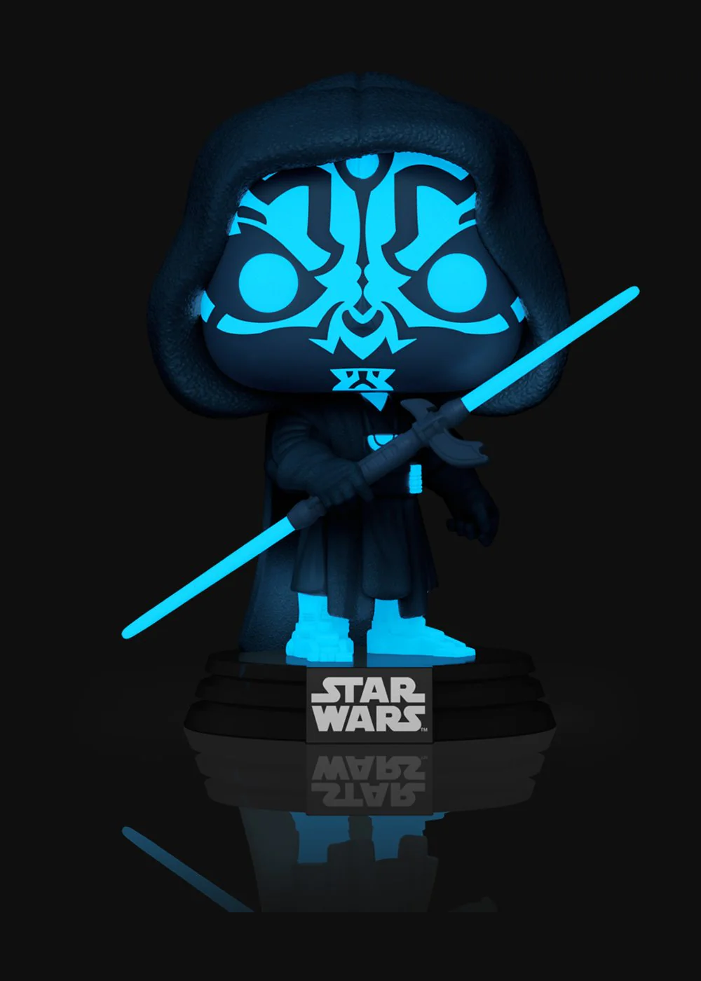 Funko Pop! Películas: Star Wars - Darth Maul #740 Exclusivo Specialty Series (Brilla en la Oscuridad)