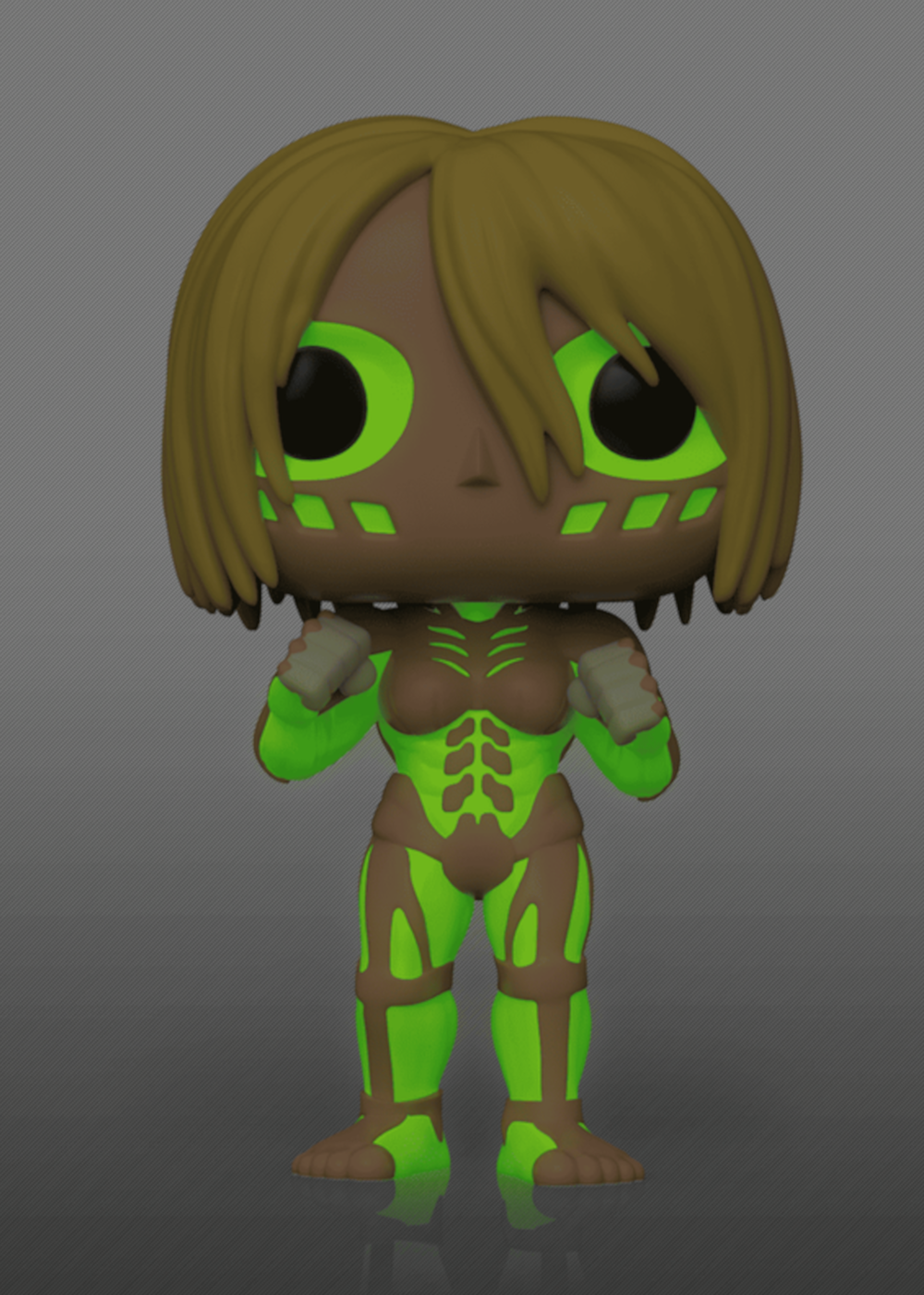 Funko Pop! Animation: Attack on Titan - Titán Hembra #233 Exclusiva BAIT (Brilla en la Oscuridad