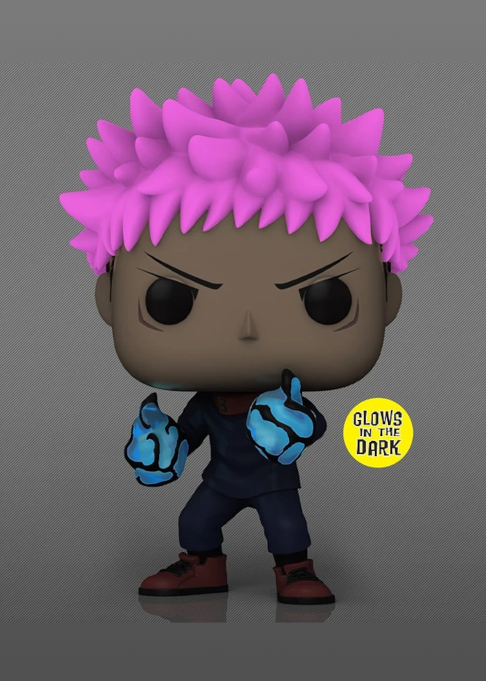 Funko Pop! Animation: Jujutsu Kaisen - Yuji Itadori #1376 Exclusivo AAA (Brilla en la Oscuridad)