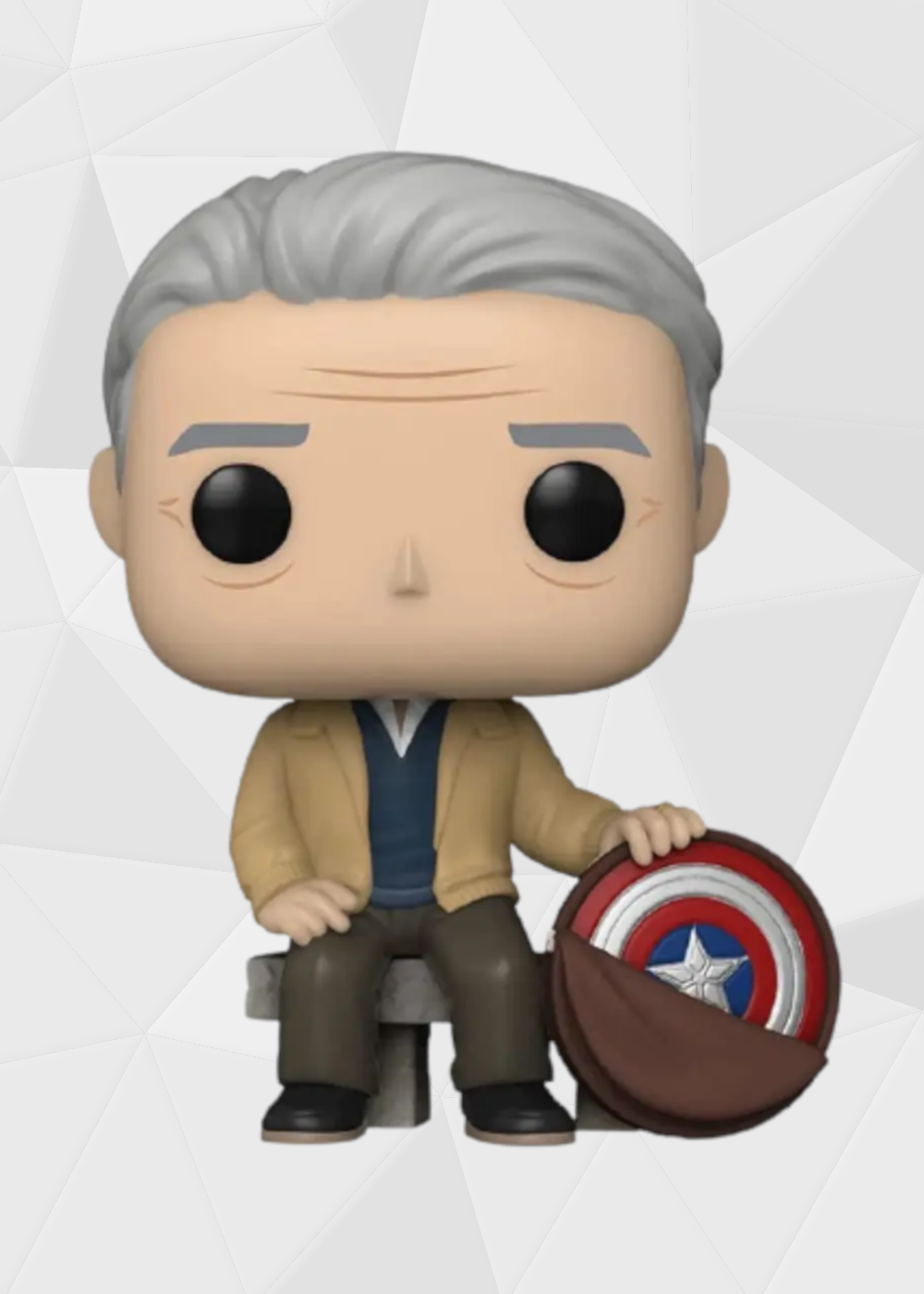 Funko Pop! Marvel: Avengers Endgame - Old Man Steve #915 Exclusivo Amazon
