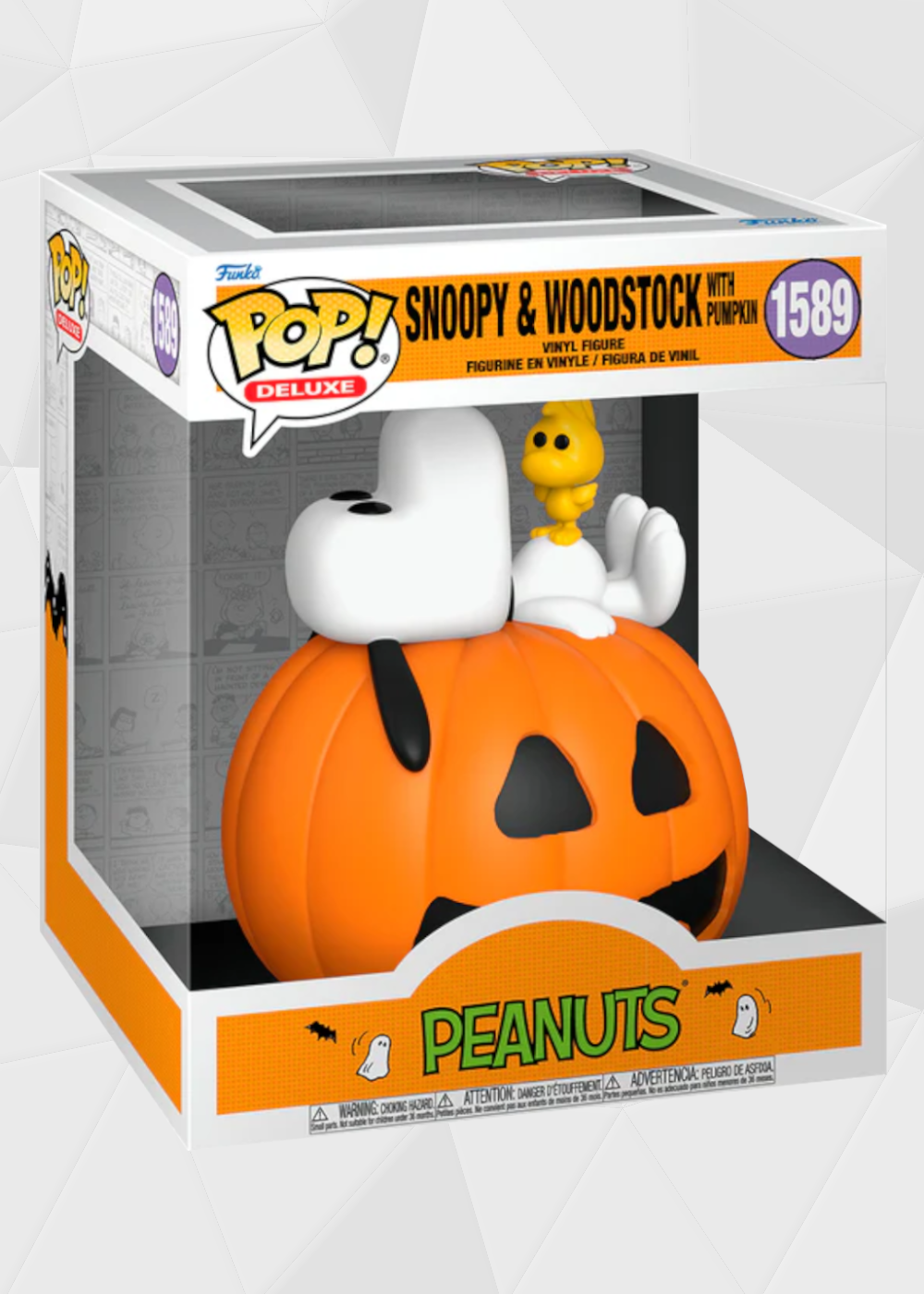 Funko Pop! TV: Peanuts - Snoopy y Woodstock con Calabaza #1589