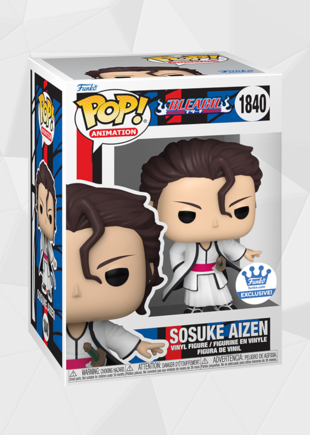 Funko Pop! Animation: Bleach - Sosuke Aizen #1840 Exclusivo Funko Shop
