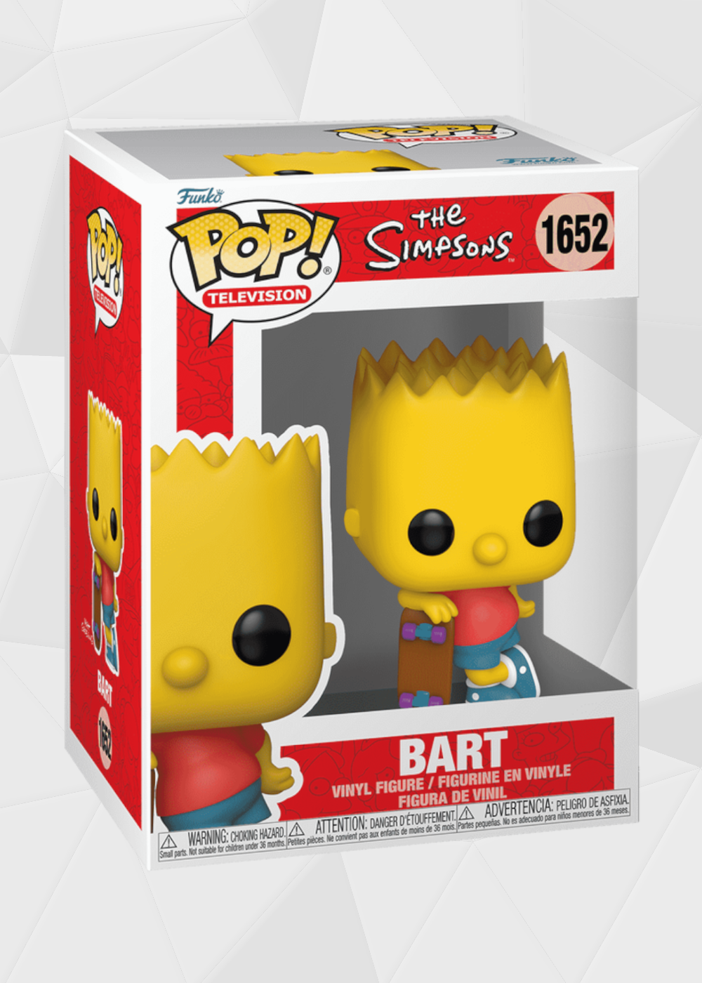 Funko Pop! Animation: Los Simpson - Bart con Patineta #1652