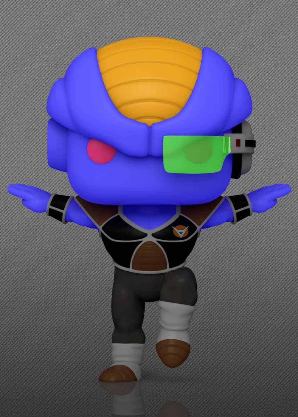 Funko Pop! Animation: Dragon Ball Z - Burter Exclusivo Entertainment Earth (Brilla en la Oscuridad))