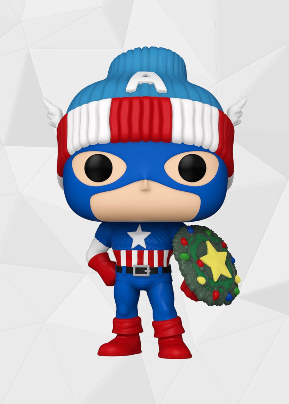 Funko Pop! Marvel: Marvel Navideño - Capitán América #1438