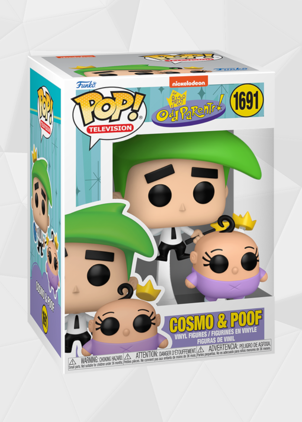 Funko Pop! Animation: Los Padrino Mágicos - Cosmo y Poof #1691