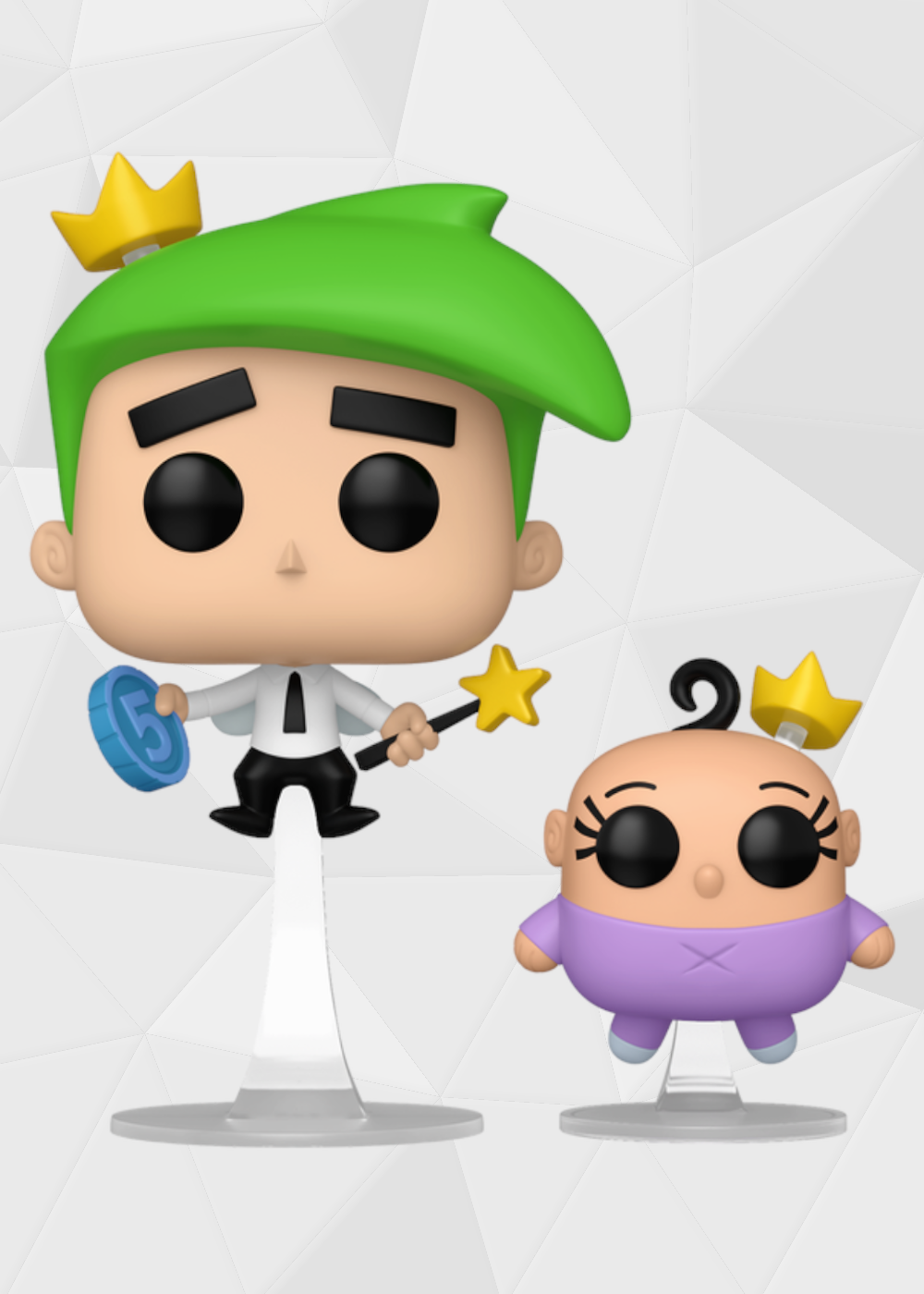 Funko Pop! Animation: Los Padrino Mágicos - Cosmo y Poof #1691