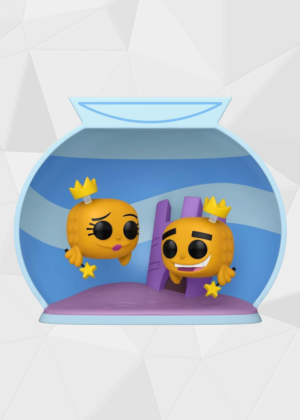 Funko Pop! Animation: Los Padrino Mágicos - Cosmo y Wanda Peces Dorados #1693 Exclusivos Amazon