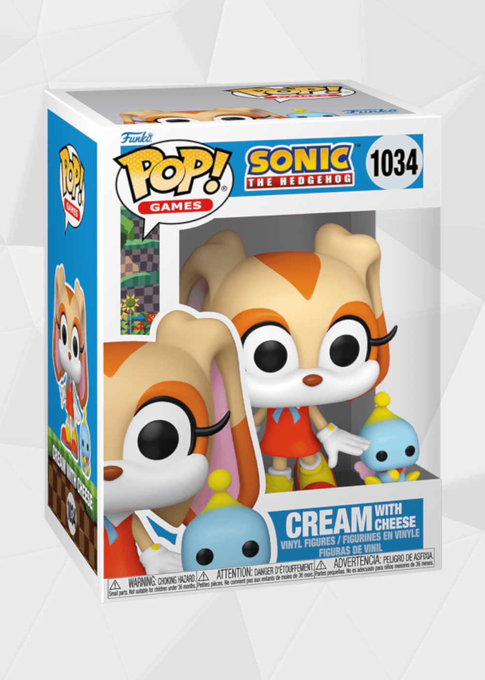 Funko Pop! Games: Sonic The Hedgehog - Cream con Cheese #1034