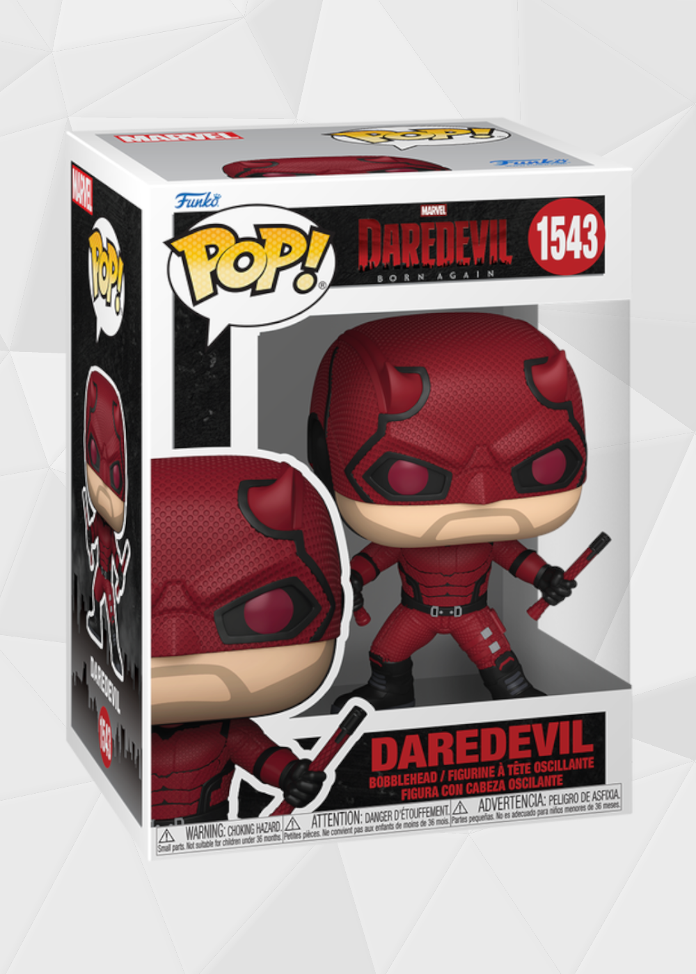 Funko Pop! Marvel: Daredevil Born Again - Daredevil con Nunchakus #1543