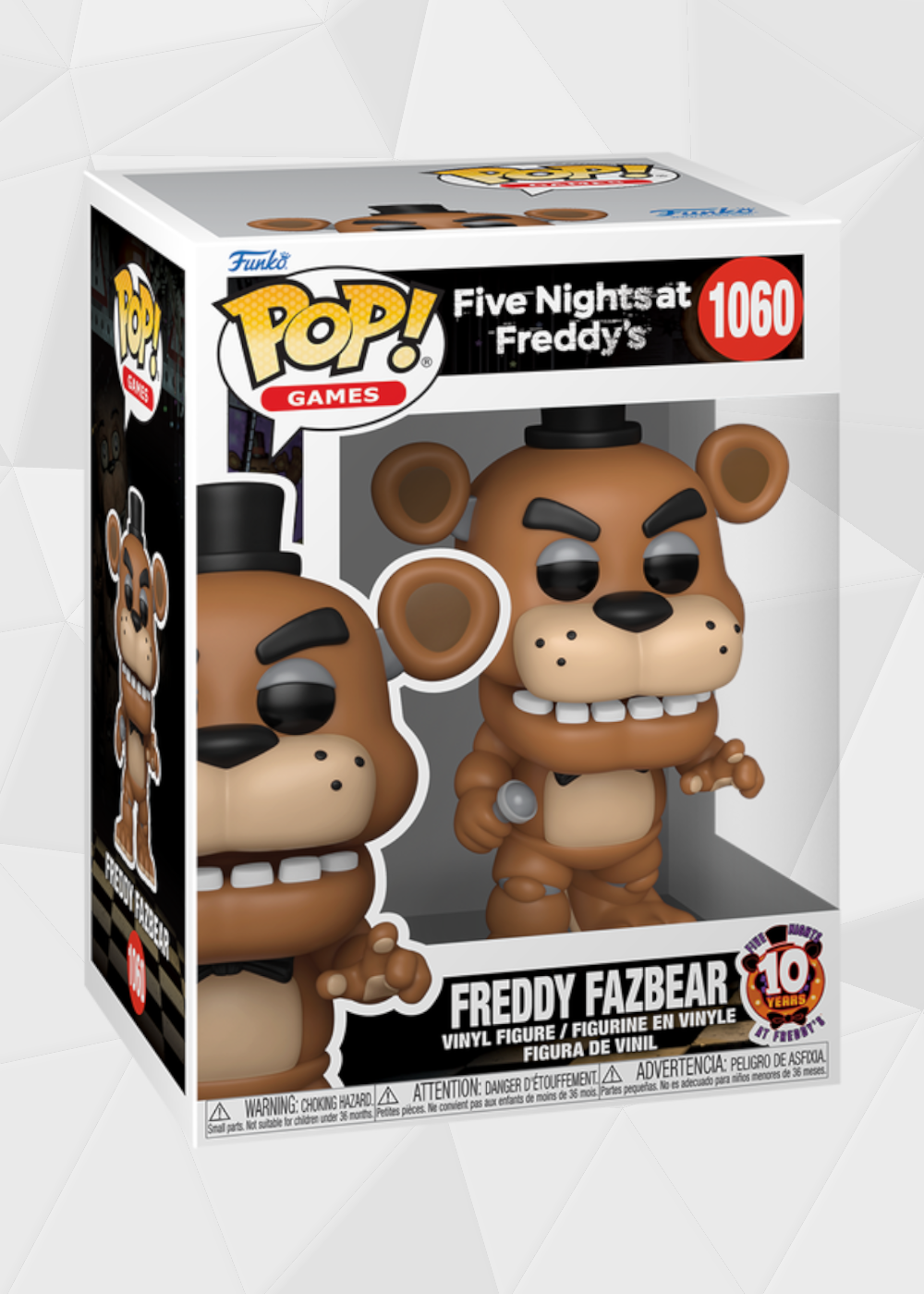 Funko Pop! Games: Five Nights At Freddy's - Freddy Fazbear #1060