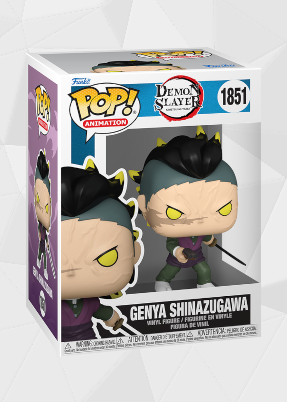 Funko Pop! Animation: Demon Slayer - Genya Shinazugawa #1851