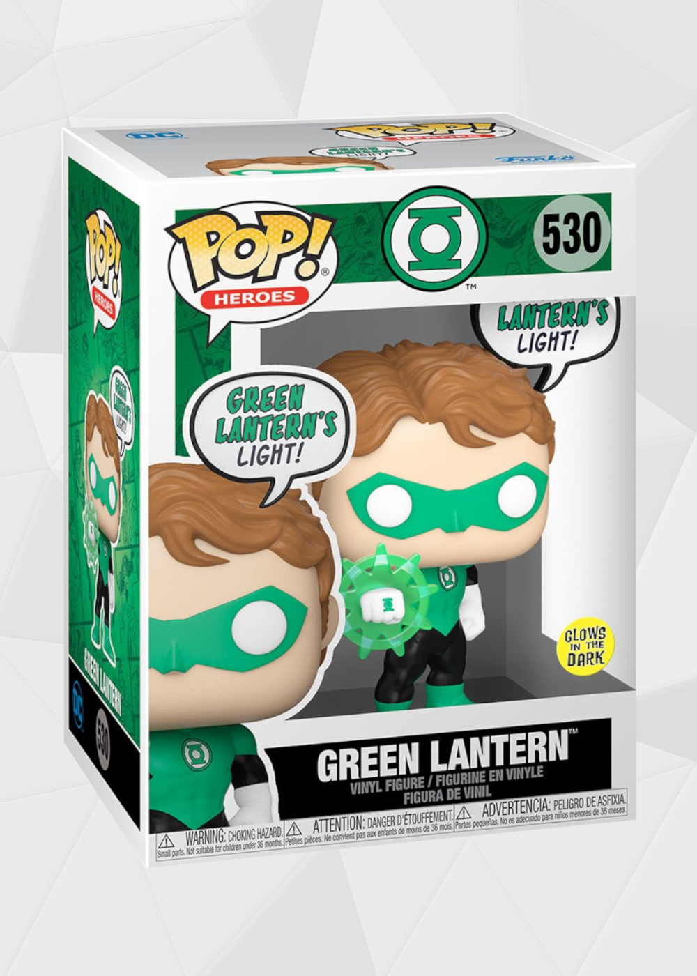 Funko Pop! DC Heroes: Green Lantern - Green Lantern #530 (Brilla en la Oscuridad)