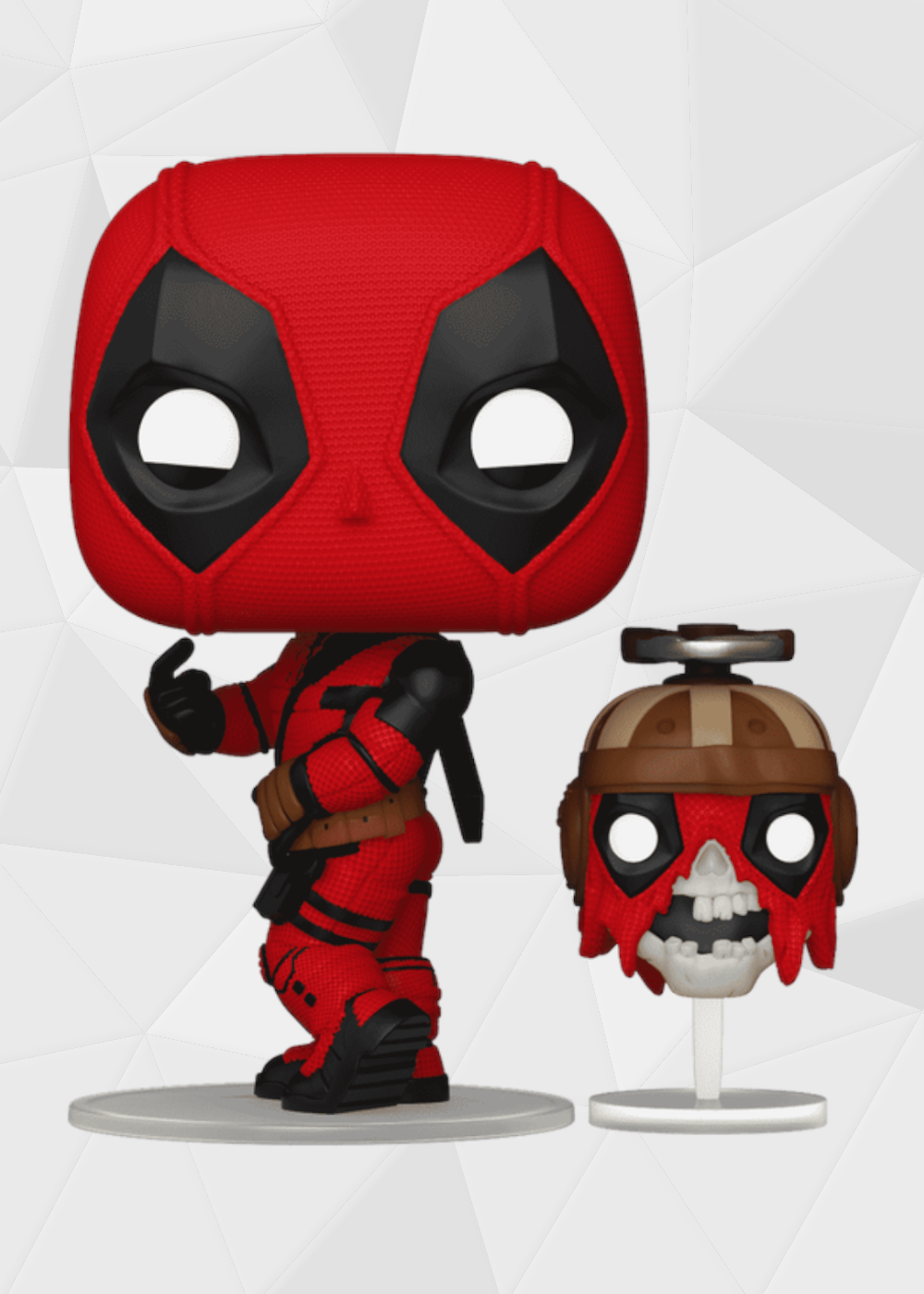 Funko Pop! Movies: Deadpool & Wolverine - Deadpool con Headpool #1400