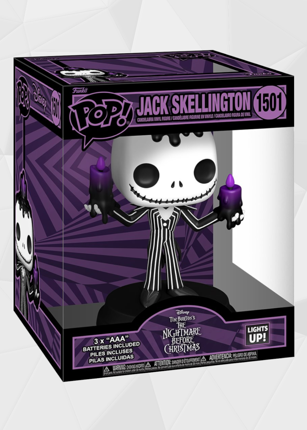Funko Pop! Lights And Sounds: El Extraño Mundo de Jack - Jack Skellington #1501
