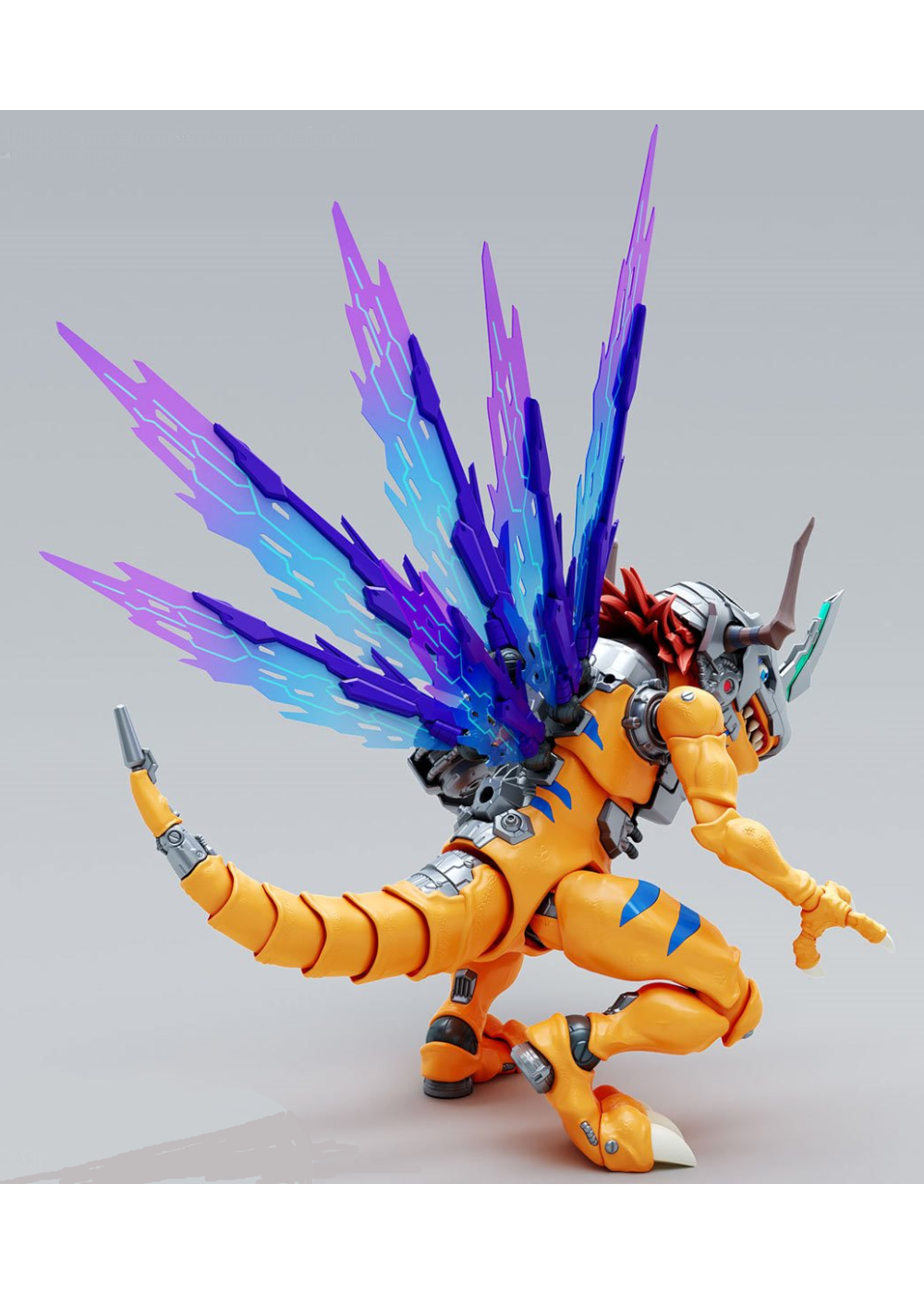 Bandai Model Kit: Digimon Adventure - Metal Greymon Figure-Rise Standard Amplified