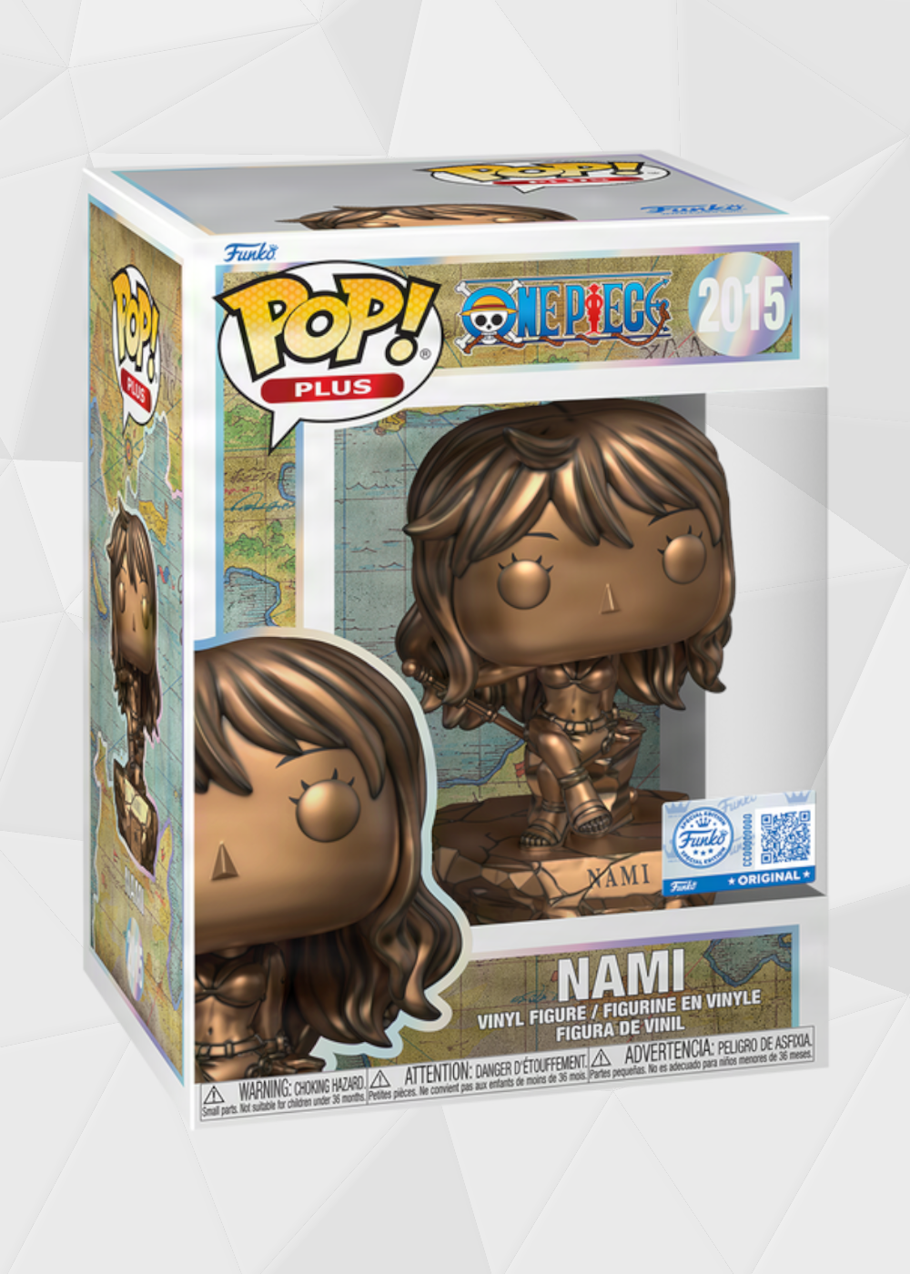 Funko Pop! Animation: One Piece - Nami de Bronce #2015 Exclusivo Funko