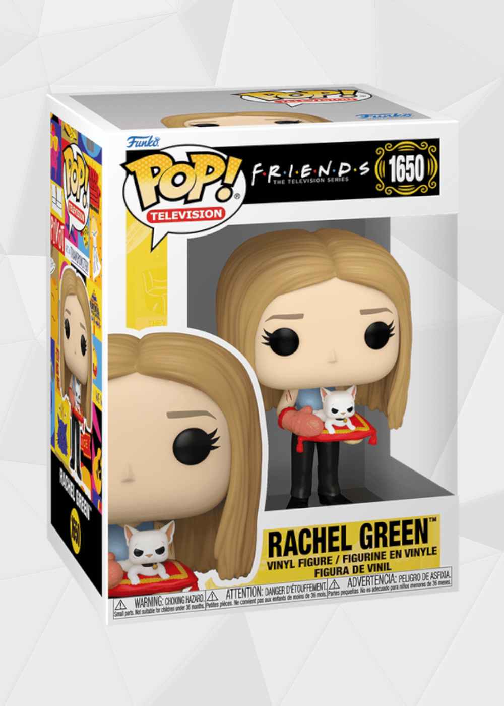 Funko Pop! TV: FRIENDS - Rachel Green Con Gato #1650