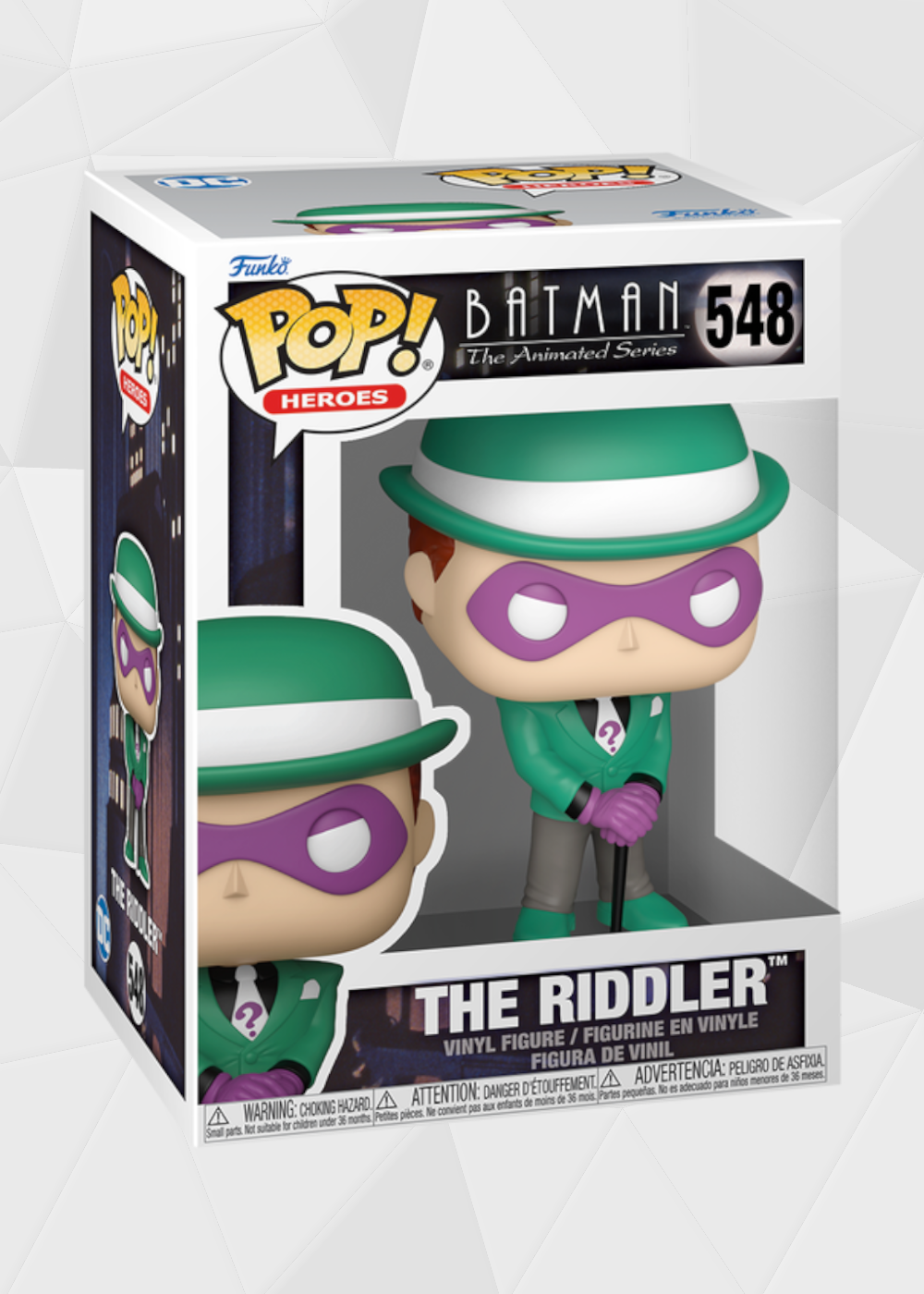 Funko Pop! DC Heroes: Batman The Animated Series - The Riddler #548
