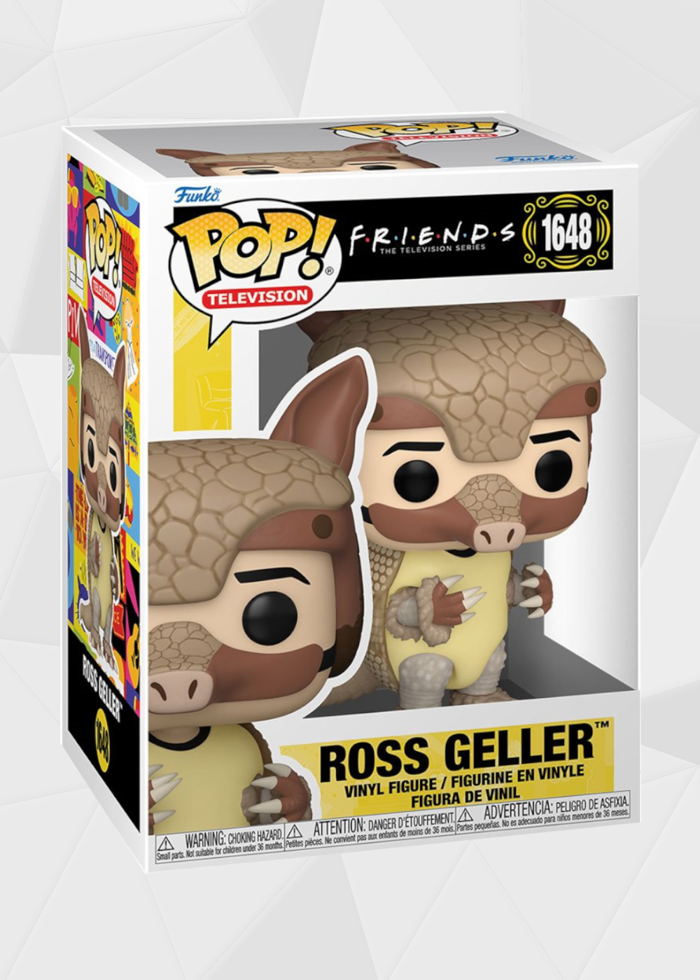 Funko Pop! TV: FRIENDS - Ross Geller Armadillo de Navidad #1648