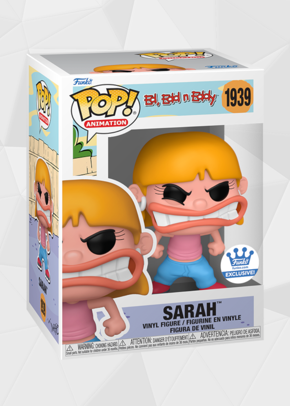 Funko Pop! Animation: Ed, Edd y Eddy - Sarah #1939 Exclusivo Funko Shop