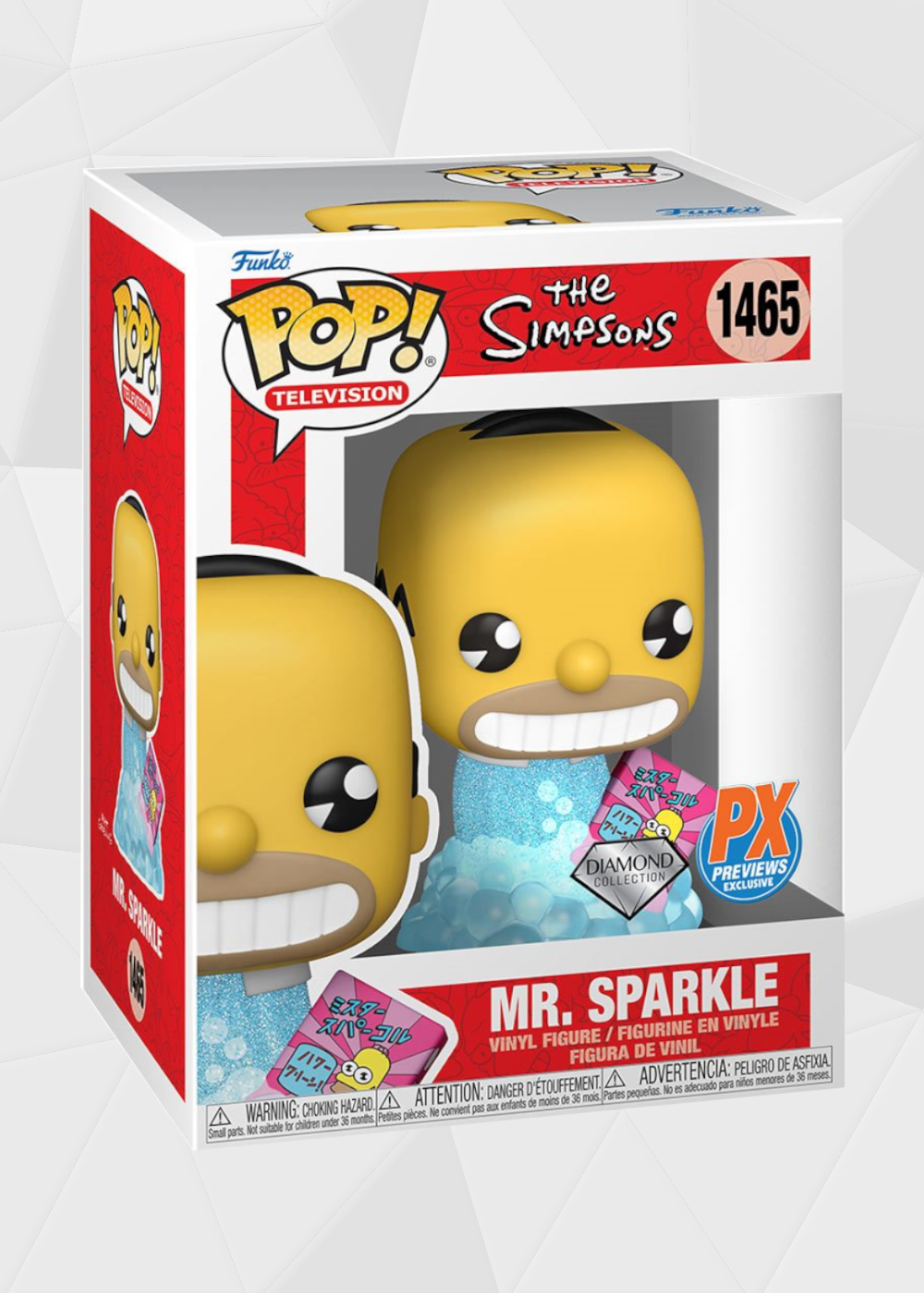 Funko Pop! TV Series: Los Simpson - Mr Chispa Exclusivo Previews Exclusives