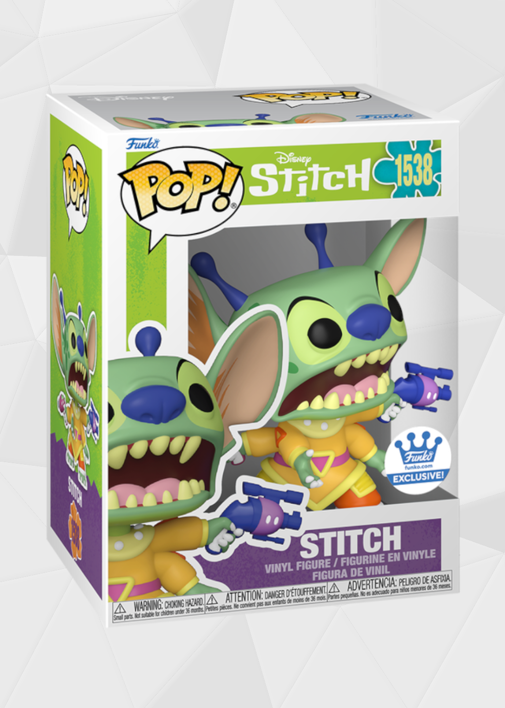 Funko Pop! Disney: Lilo & Stitch - Stitch #1538 Exclusivo Funko Shop