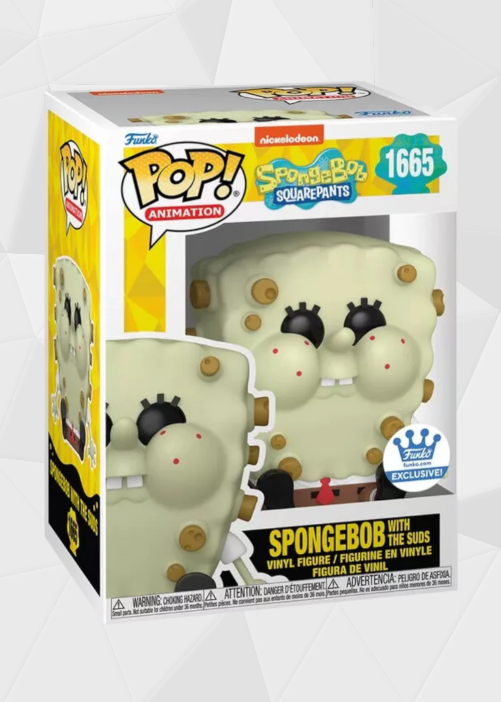 Funko Pop! Animation: Bob Esponja - Bob Esponja Con Peste #1665 Exclusivo Funko Shop