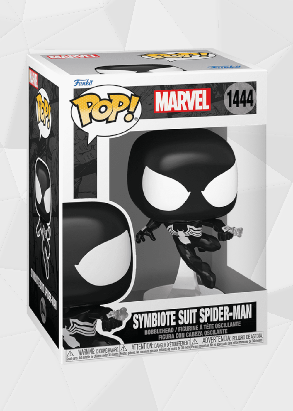 Funko Pop! Marvel: Spiderman Comics - Spiderman Simbiote #1444