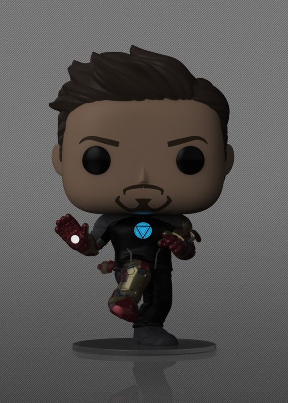Funko Pop! Marvel: Avengers Infinity War - Tony Stark Exclusivo Entertainment Earth (Brilla en la Oscuridad)