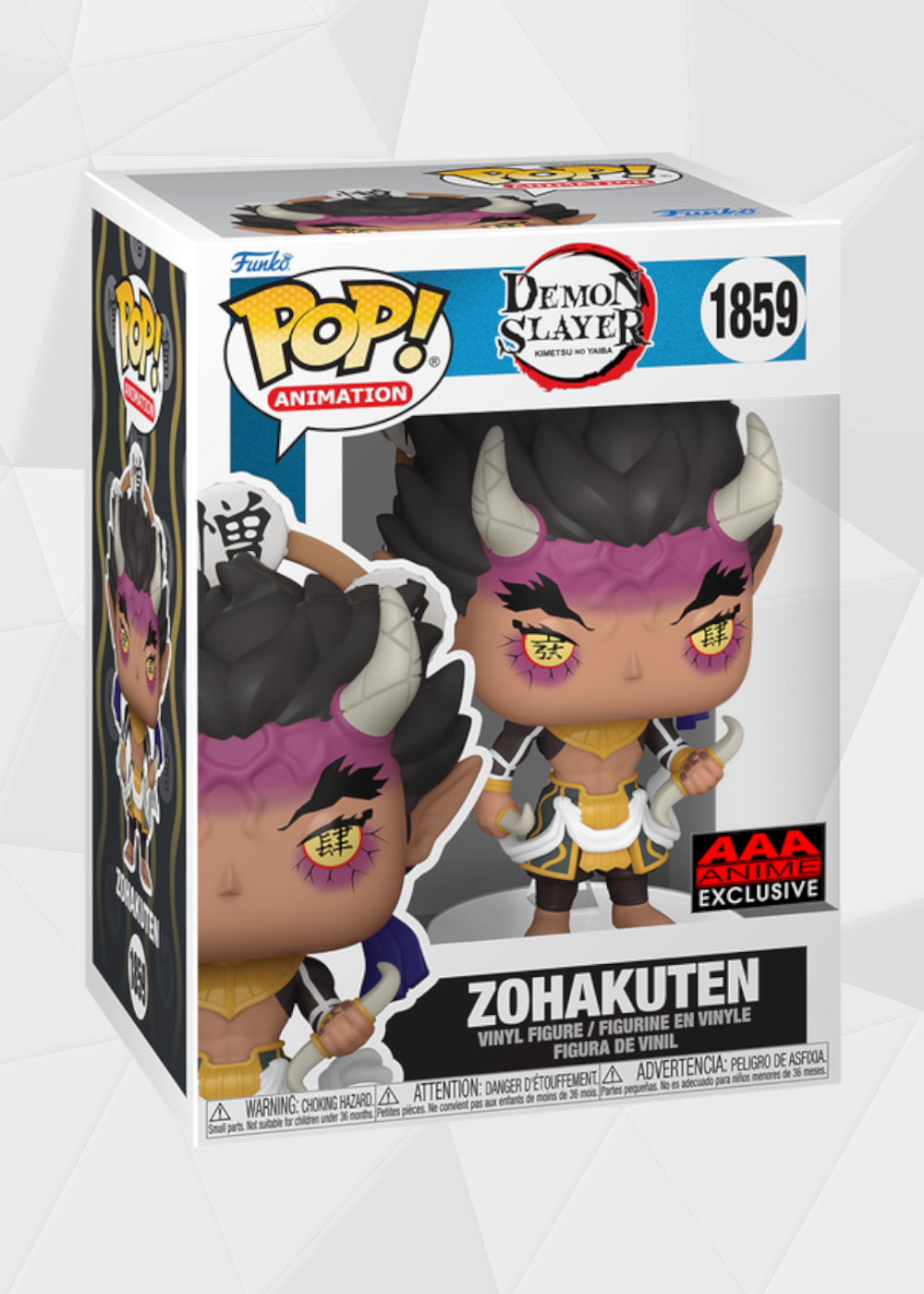 Funko Pop! Animation: Demon Slayer - Zohakuten #1859 Exclusivo AAA