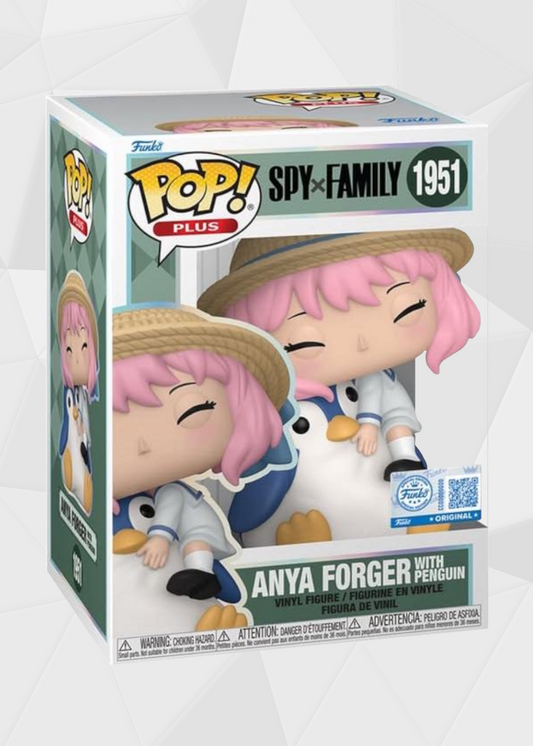 Funko Pop! Animation: Spy x Family - Anya Forger Con Pingüino Exclusiva #1951