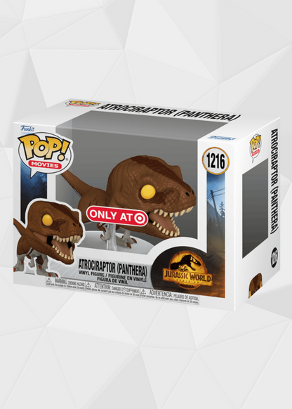 Funko Pop! Movies: Jurassic World - Atrociraptor Panthera #1216 Exclusivo Target