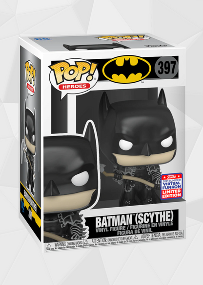 Funko Pop! DC Heroes: Batman - Batman Con Scythe #397 Virtual FunKon 2021