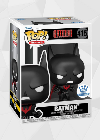 Funko Pop! DC Heroes: Batman Beyond - Batman #415 Exclusivo Funko Shop