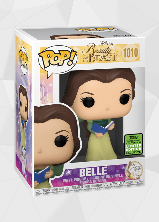 Funko Pop! Disney: La Bella y la Bestia - Bella #1010 Spring Convention 2021