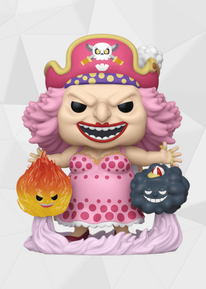 Funko Pop! Animation: One Piece - Big Mom Con Homies #1272 Exclusiva Galactic Toys