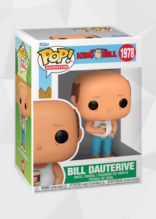 Funko Pop! Animation: King Of The Hill - Bill Dauterive #1978