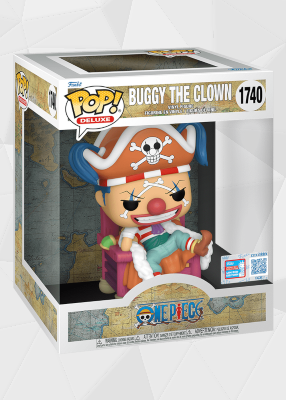 Funko Pop! Animation: One Piece - Buggy El Payaso #1740 Fall Convention 2024