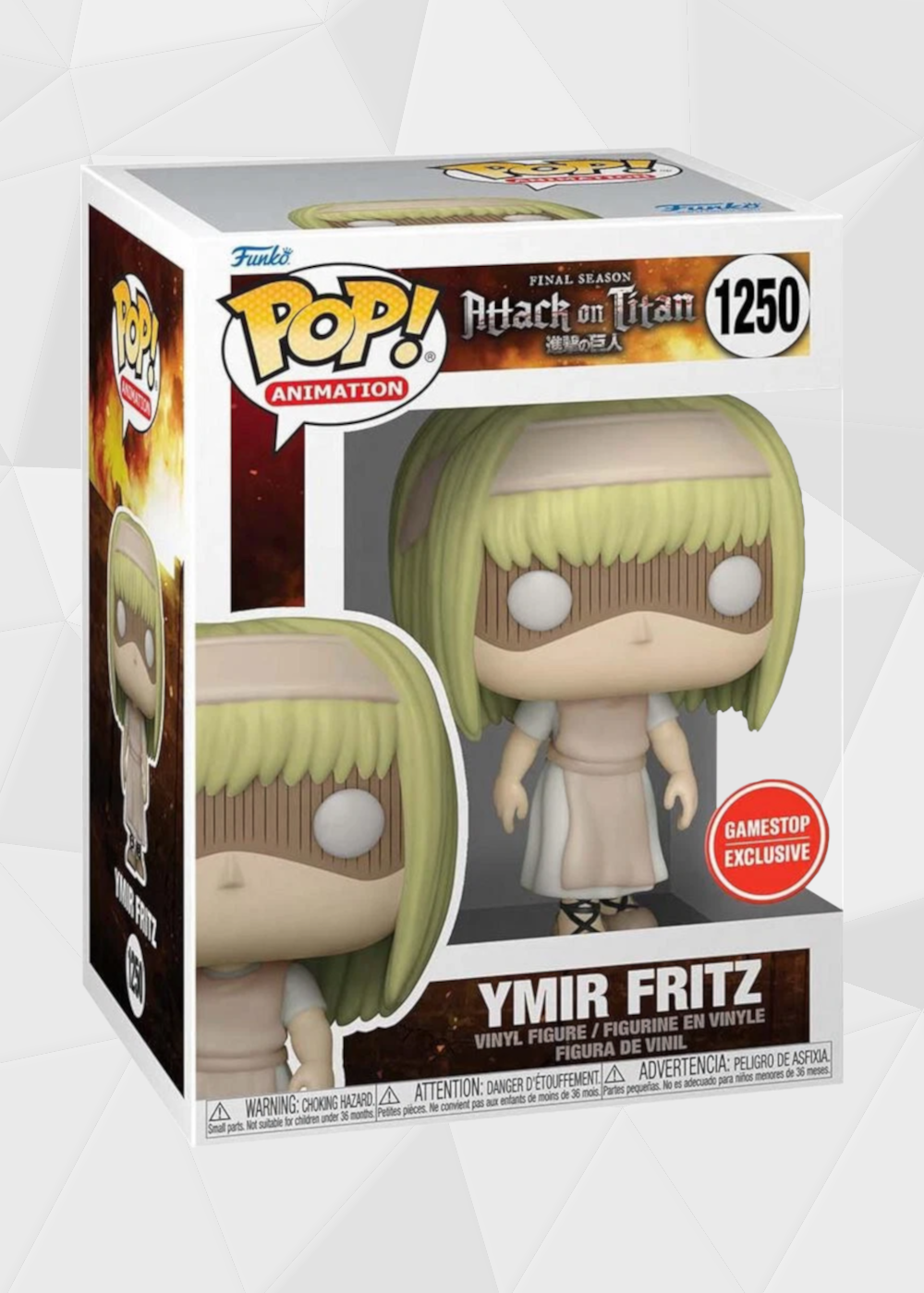 Funko Pop! Animation: Attack on Titan - Collector's Box Exclusivo GameStop