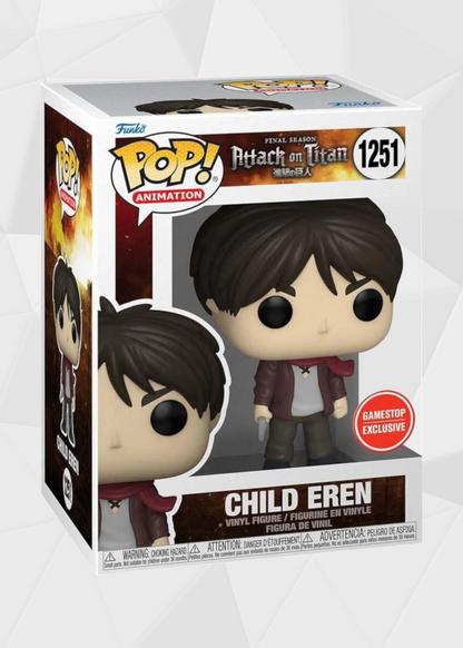 Funko Pop! Animation: Attack on Titan - Collector's Box Exclusivo GameStop