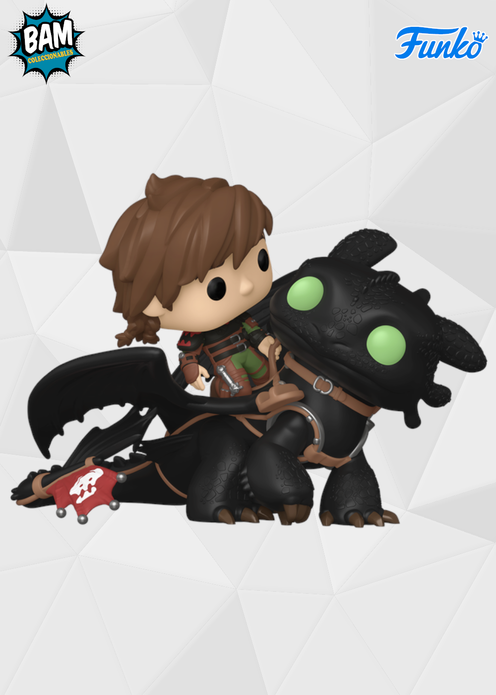 Funko Pop! Movies: Cómo Entrenar a tu Dragón 2 - Hipo y Chimuelo #123