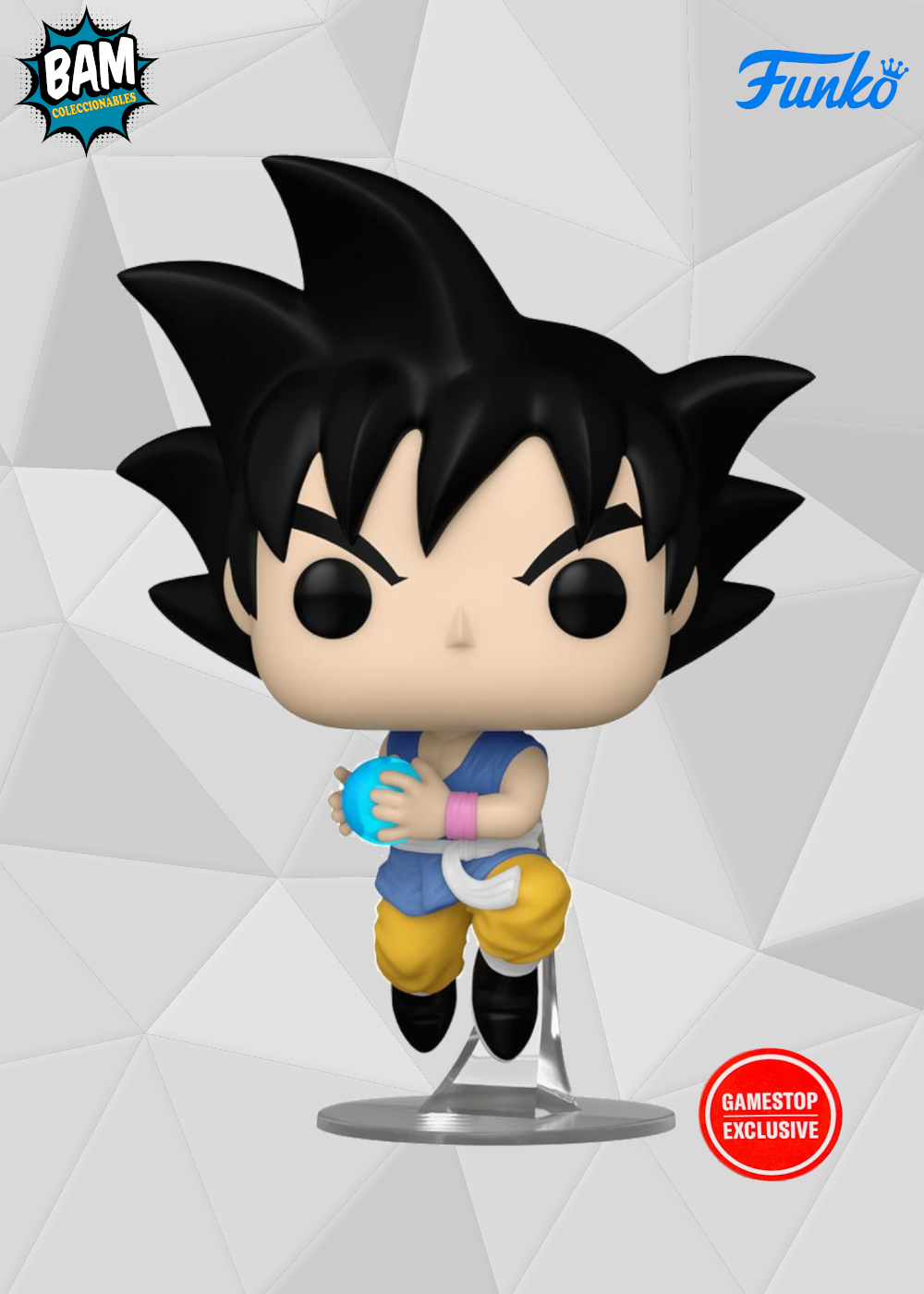Funko Pop! Animation: Dragon Ball GT - Goku con Kamehameha #1634 Exclusivo GameStop