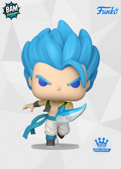 Funko Pop! Animation: Dragon Ball Super: Broly - SSGSS Gogeta #1866 Regular + Chase Exclusivo Funko Shop