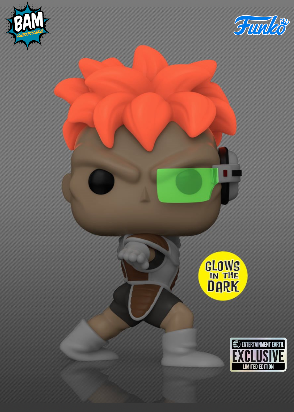 Funko Pop! Animation: Dragon Ball Z - Recoome Exclusivo Entertainment Earth (Brilla en la Oscuridad)