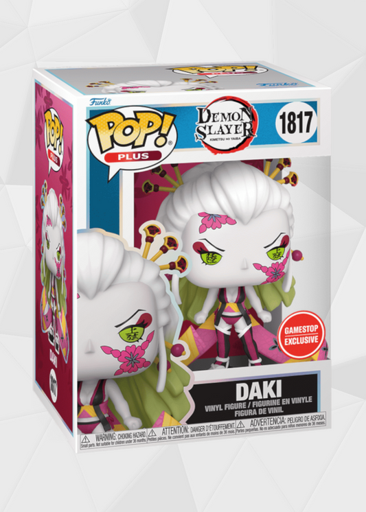 Funko Pop! Animation: Demon Slayer - Daki con Listones Plus #1817 Exclusiva GameStop