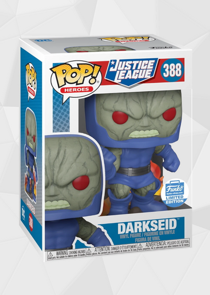 Funko Pop! DC: La Liga de la Justicia - Darkseid #388 Exclusivo Funko Shop