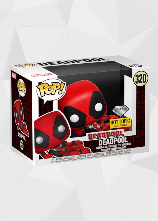 Funko Pop! Marvel: Deadpool - Deadpool #320 Exclusivo Hot Topic (Diamond)
