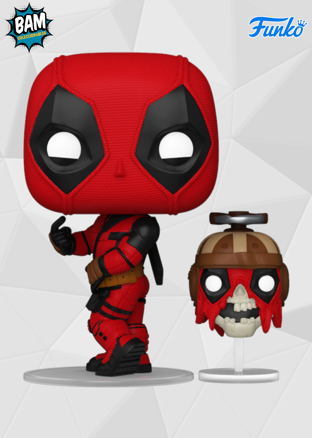 Funko Pop! Movies: Deadpool & Wolverine - Deadpool con Headpool #1400