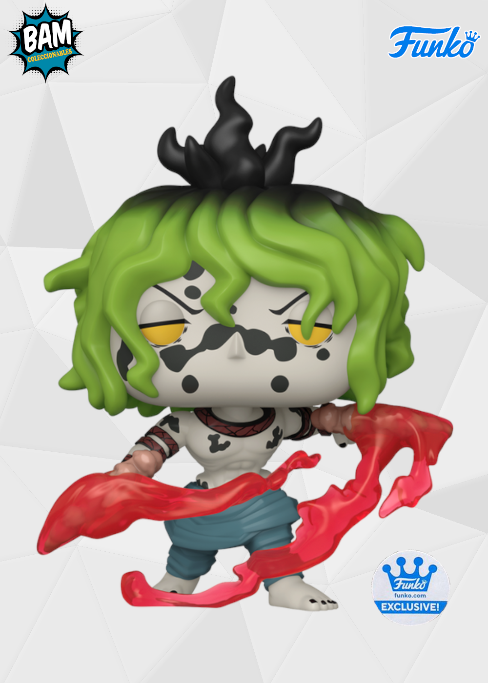 Funko Pop! Animation: Demon Slayer - Gyutaro Ataque de Sangre #1754 Exclusivo Funko Shop